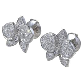 Cartier-Cartier Caresse d'Orchidépalle 18K White Gold Earrings-Other