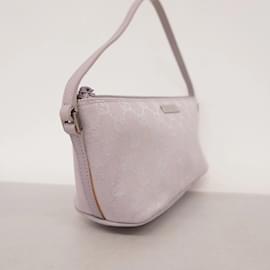 Gucci-Gucci Handbag GG Canvas 07198 in Purple-Purple