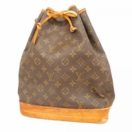 Louis Vuitton-Louis Vuitton Monogram Noe M42224 Shoulder Bag-Brown