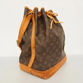 Louis Vuitton-Louis Vuitton Monogram Noe M42224 Shoulder Bag-Brown