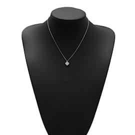 Van Cleef & Arpels-Van Cleef & Arpels Sweet Alhambra 18K White Gold Necklace-Other