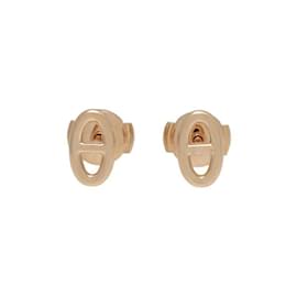 Hermès-Hermes Chaine d'Ancre Farandole TPM K18 Rose Gold Earrings-Other