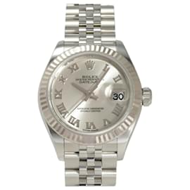 Rolex-Rolex Datejust 28 279174 Silver Roman Dial Watch for Ladies-Other