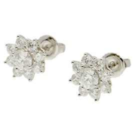 Orecchini Harry Winston Sunflower Mini PT950 Altro