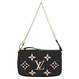 Louis Vuitton-Louis Vuitton Monogram Empreinte Mini Pochette Accessoires-Black