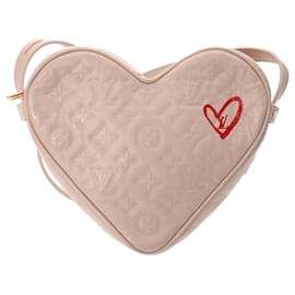 Louis Vuitton-Louis Vuitton Monogram Sac Cool Fall in Love Pattern Shoulder Bag-Pink