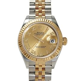 Rolex-Rolex Datejust 28 Champagne Roman Dial Watch-Other