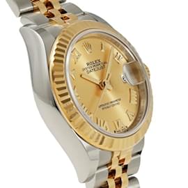 Rolex-Rolex Datejust 28 Champagne Roman Dial Watch-Other
