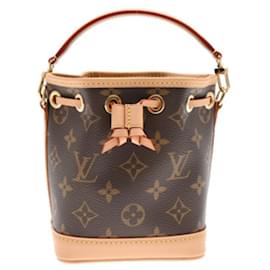 Louis Vuitton-Louis Vuitton Monogram Nano Noe Shoulder Bag-Brown