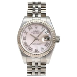 Rolex-Rolex Datejust 26 179174NR Pink Roman Dial Watch-Other