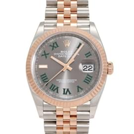 Rolex-Rolex Datejust 36 126231 Slate Green Roman Dial Men's Watch-Other