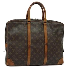 Louis Vuitton-LOUIS VUITTON Monogram Porte Documents Voyage Business Bag M52005 LV Auth 119502-Monogram