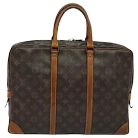 Louis Vuitton-LOUIS VUITTON Monogram Porte Documents Voyage Business Bag M52005 LV Auth 119502-Monogram
