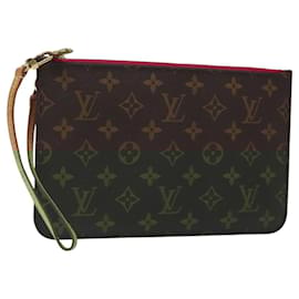 Louis Vuitton-LOUIS VUITTON Monogram Neverfull MM Pouch Accessory Pouch LV Auth 120092-Monogram