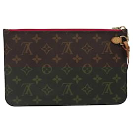 Louis Vuitton-LOUIS VUITTON Monogram Neverfull MM Pouch Accessory Pouch LV Auth 120092-Monogram