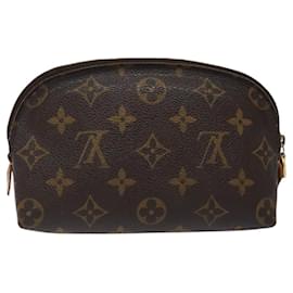 Louis Vuitton-LOUIS VUITTON Monogram Pochette Cosmetic PM Cosmetic Pouch M47515 LV Auth 120069-Monogram
