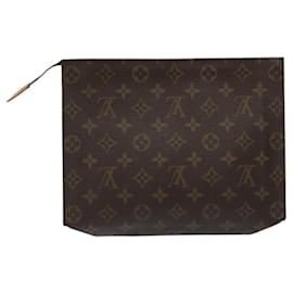 Louis Vuitton-LOUIS VUITTON Monogram Poche Toilette 26 Pouch M47542 LV Auth 118540-Monogram