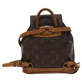 Louis Vuitton-LOUIS VUITTON Monogram Montsouris PM Backpack M51137 LV Auth ar13461-Monogram