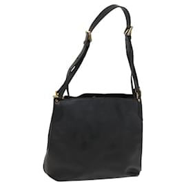 Louis Vuitton-LOUIS VUITTON Epi Mandala MM Shoulder Bag Black M58892 LV Auth 116378-Black