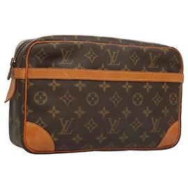 LOUIS VUITTON Clutch Compiegne 28 M51845 Auth LV 119755 Monogramm
