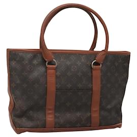 Louis Vuitton-LOUIS VUITTON Monogram Sac Weekend PM Hand Bag M42425 LV Auth th5876-Monogram