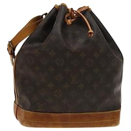 Louis Vuitton-LOUIS VUITTON Monogram Noe Shoulder Bag M42224 LV Auth BA1527-Monogram