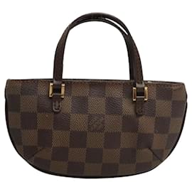 Louis Vuitton-LOUIS VUITTON Damier Ebene Manosque GM Accessory Pouch N51120 LV Auth 120328-Other