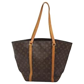 Louis Vuitton-LOUIS VUITTON Monogram Sac Shopping Tote Bag M51108 LV Auth 118551-Monogramme