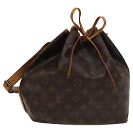 Louis Vuitton-LOUIS VUITTON Monogram Petit Noe Shoulder Bag M42226 LV Auth 119341-Monogram