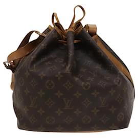 Louis Vuitton-LOUIS VUITTON Monogram Petit Noe Sac à épaule M42226 LV Auth 119341-Monogramme