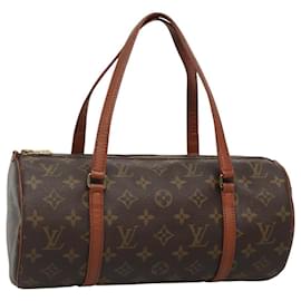 Louis Vuitton-LOUIS VUITTON Monogram Papillon 30 Sac à main M51385 LV Auth 120445-Monogramme