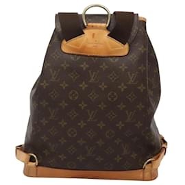 Louis Vuitton-LOUIS VUITTON Sac à dos Monogram Montsouris GM M51135 LV Auth 116365-Monogramme