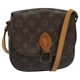 Louis Vuitton-LOUIS VUITTON Monogram Saint Cloud MM Sac à bandoulière M51243 LV Auth 119533-Monogramme