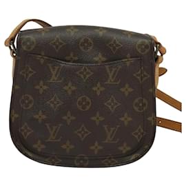 Louis Vuitton-LOUIS VUITTON Monogram Saint Cloud MM Sac à bandoulière M51243 LV Auth 119533-Monogramme
