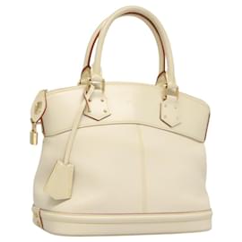 Louis Vuitton-LOUIS VUITTON Suhari Rock It PM Sac à main Blanc M91887 LV Auth BA1273-Blanc