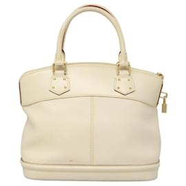 Louis Vuitton-LOUIS VUITTON Suhari Rock It PM Sac à main Blanc M91887 LV Auth BA1273-Blanc