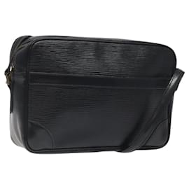 Louis Vuitton-LOUIS VUITTON Sac à épaule Epi Trocadero 27 Noir M52312 LV Auth am8056-Noir