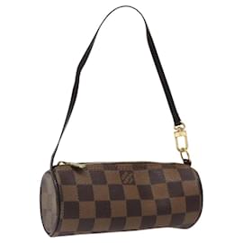 Louis Vuitton-LOUIS VUITTON Pouch Papillon Damier Ebene LV Auth 118084-Autre