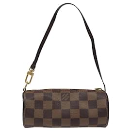 Louis Vuitton-LOUIS VUITTON Pouch Papillon Damier Ebene LV Auth 118084-Autre