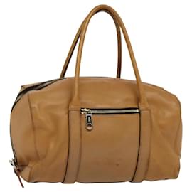 Chloé-Sac à épaule Chloe en cuir marron doré Auth bs24630-Marron,Doré