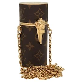 Louis Vuitton-Étui à rouge à lèvres Monogram LOUIS VUITTON Poche cosmétique MP2406 LV Auth 120235-Monogramme