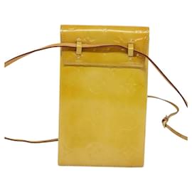 Louis Vuitton-LOUIS VUITTON Portefeuille Walker Monogram Vernis Beige M91074 LV Auth th5910-Beige