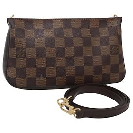 LOUIS VUITTON Damier Ebene Navona Accessory Pouch N51983 LV Auth 120423 Other