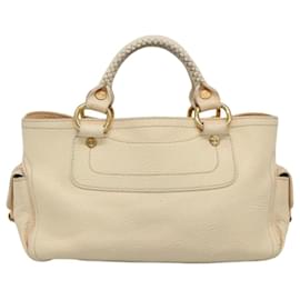 Céline-Sac à main Boogie bag en cuir beige Auth bs24744-Beige