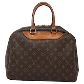 Louis Vuitton-LOUIS VUITTON Sac à main Monogram Deauville M47270 LV Auth 120061-Monogramme