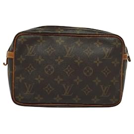 Louis Vuitton-LOUIS VUITTON Pochette Compiegne 23 M51847 Auth LV 119618-Monogramme