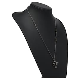 Louis Vuitton-Pendentif Collier Vivienne en métal Argenté M00831 LV Auth 120237-Autre
