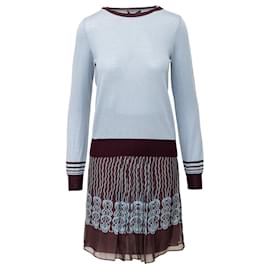 Alberta Ferretti-Ensemble pull et jupe Alberta Ferretti-Multicolore