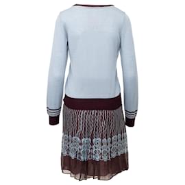 Alberta Ferretti-Ensemble pull et jupe Alberta Ferretti-Multicolore