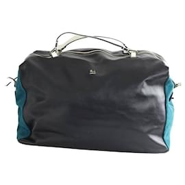 Lancel-Sac de voyage en cuir-Noir